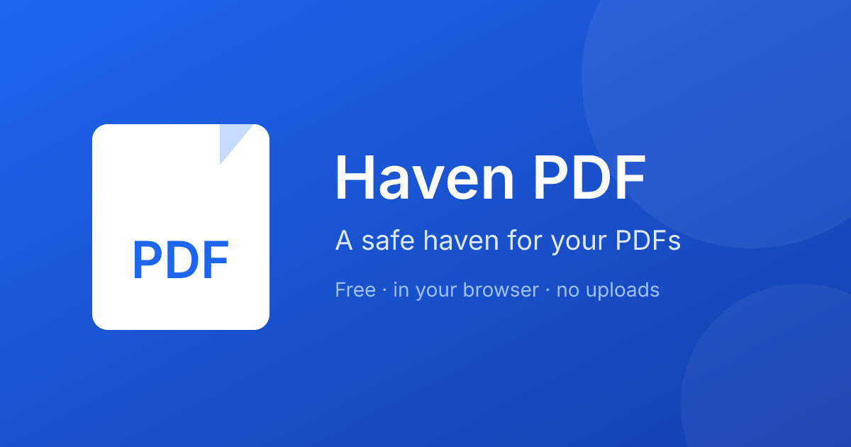 Haven PDF logo
